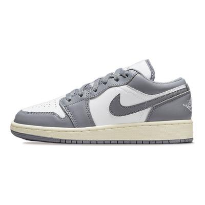 Air 1 Low GS Vintage Grey Детские кроссовки Stealth White Sail 553560-053