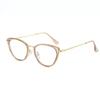 2Pcs Women Fashion Cat Eye Myopia Eyeglasses Frame Optical Vintage Prescription Glasses Frame New Arrival