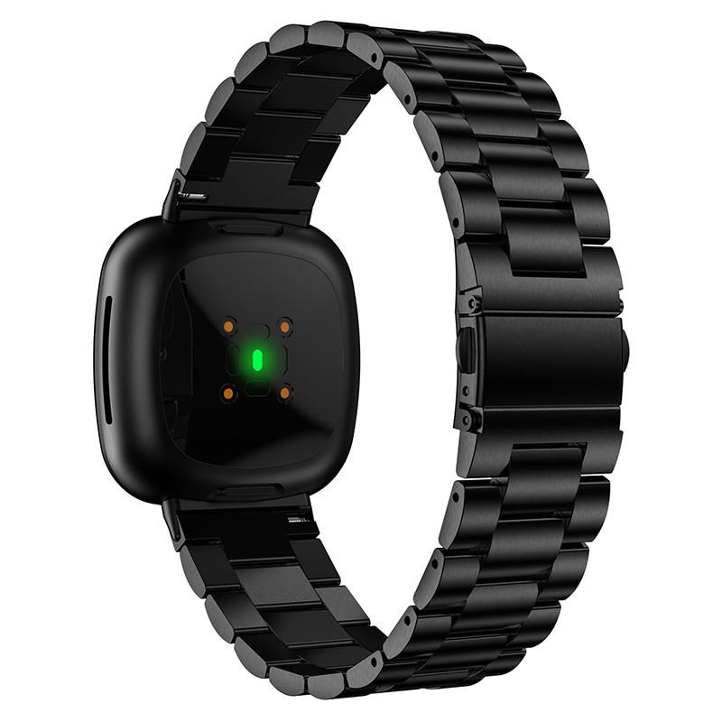 Металлический ремешок для часов Fitbit Versa 4/Sense 2 Ремешок для Fitbit Versa 3 2 Классический браслет Сменные аксессуары для браслета