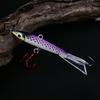 Ice Fishing Baits 2pcs Vertical Jigging Lures Winter Ice Balance Metal Lead Fishing Lures