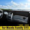 Автомобильные аксессуары для Mazda Family 323 1998 1999 2000 2001 2002 2003 Защитная накладка на приборную панель, защитный коврик от солнца, коврики с защитой от ультрафиолета