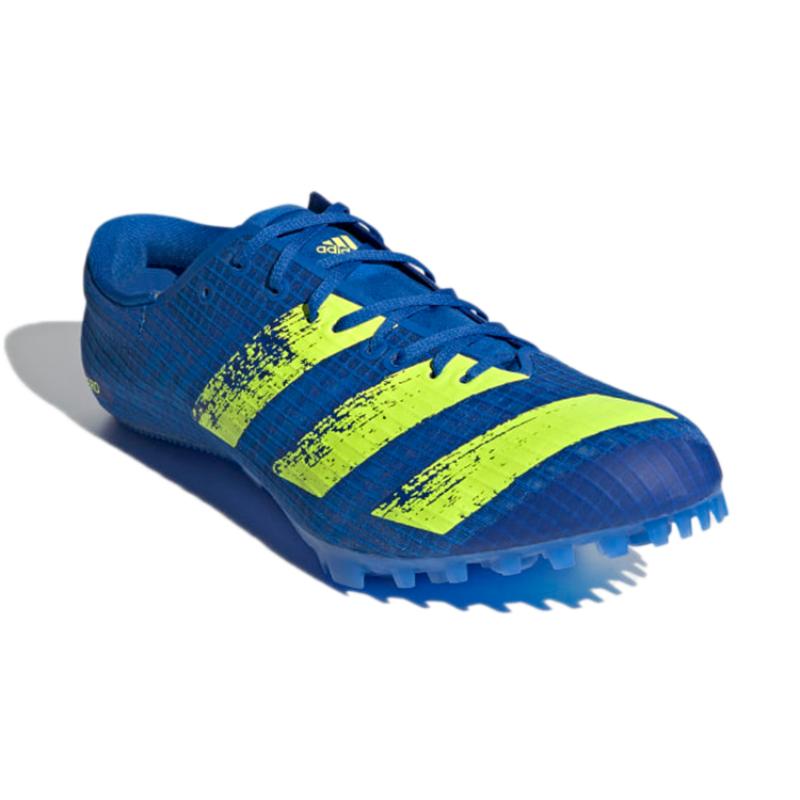 Adidas Adizero Finesse Spikes 'Football Blue Solar Yellow' Sneakers H68746