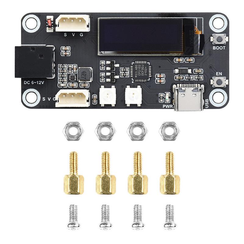 ESP32 Servo Driver Board with UART, WiFi/Bluetooth 5.0 Control for 6-12V Systems.