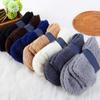 Autumn Winter Plush Thickened Warm Socks Middle Tube Velvet Soft Coral Fleece Fluffy Sleeping Fuzzy Home Floor Men Boots Socks