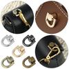 4Pcs Metal Bag Rivet Nail Buckle Studs Button Handbag Belt Hanger Leather Craft Luggage Bag Buckle Tong Snap Bag Accessorie