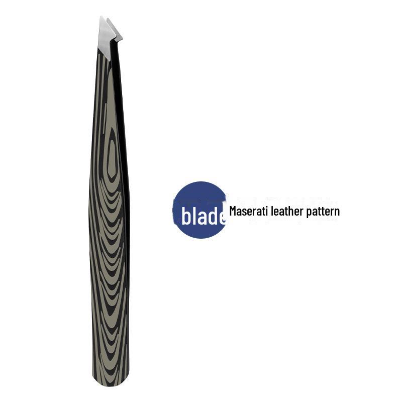 Пинцет для бровей из нержавеющей стали толщиной 1,2 мм со скошенной кромкой для точного удаления волос