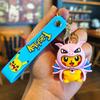 Cute Pokemon Pikachu Gengar Keychain Keyring Pendant Accessories Cartoon Key Chains Toy  Gift