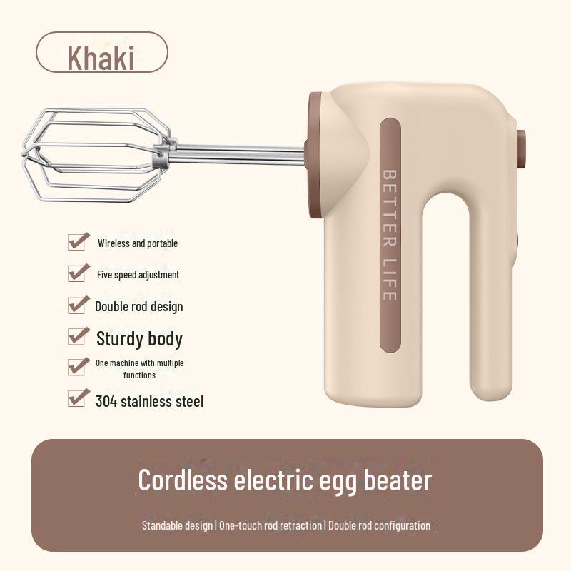 Мини портативный беспроводной электрический венчик для взбивания яиц: Автоматический венчик для взбивания сливок для выпечки