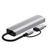 USB Type C to RJ45 100mbps/1000mbps Ethernet Networking Adapter USB3.0 USB2.0 Data Transfer Hub for Laptop Accessories
