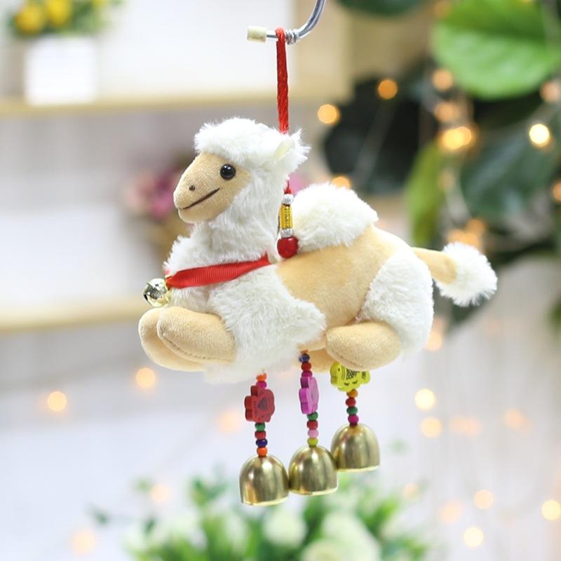 Милый брелок-подвеска в виде животного, помпон, верблюд, кукла верблюда Дуньхуан, сувенир для туристов из Синьцзяна и Ганьсу