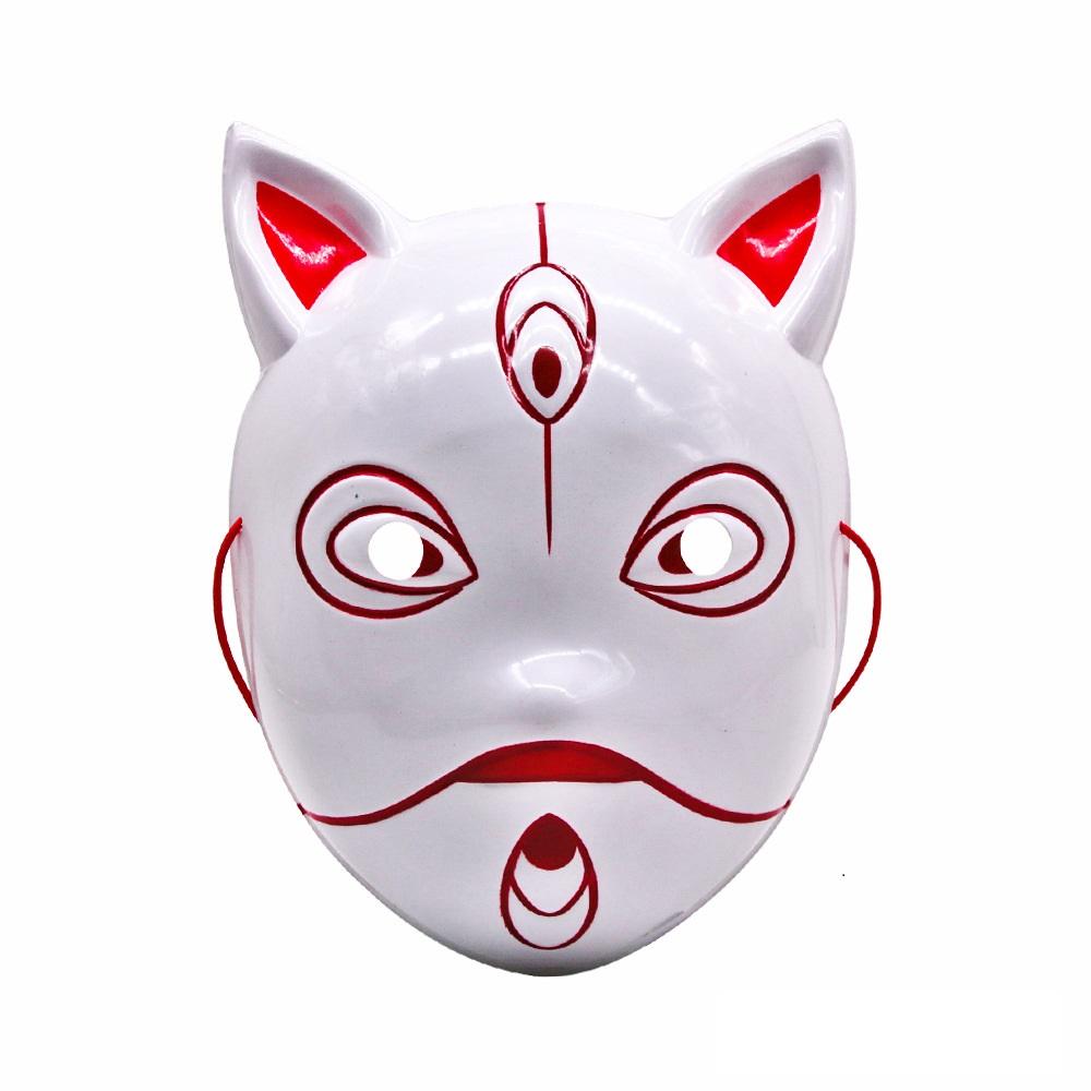 Таинственная маска Наруто Какаши Танцевальная анимация Хэллоуин Бан Сяоюй Жибо берет лист Туафей Деревянная огненная тень Кошачья маска