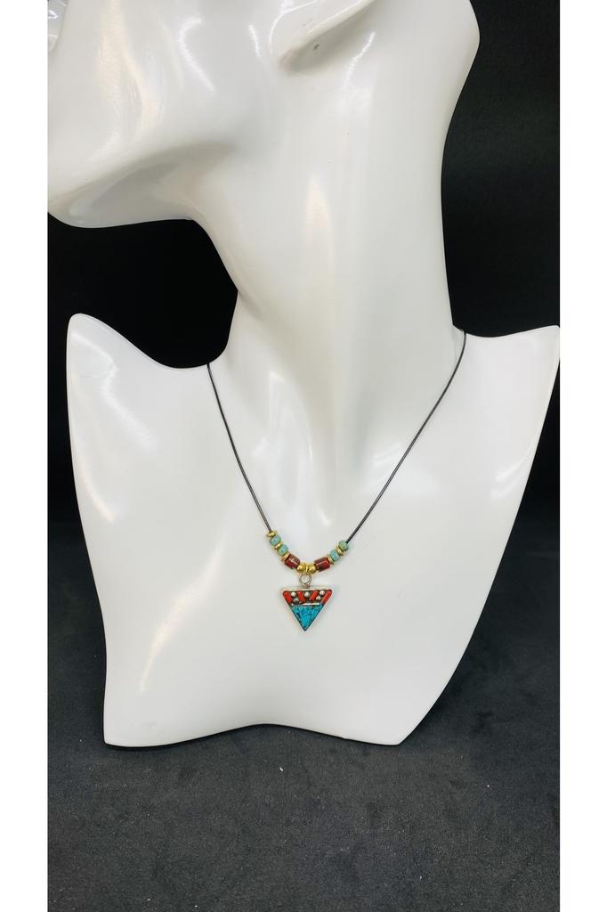 Подарок на день рождения, этническое подлинное хиппи, богемное модное ювелирное ожерелье ручной работы