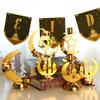 Candlestick EID Mubarak Ramadan Decoration For Home Eid Mubarak Islamic Muslim Party Supplies Ramadan Kareem Eid Al Adha Decor