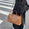 Большая женская сумка-тоут из ПУ с городским дизайном и внутренними карманами для повседневного использования, кэжуал