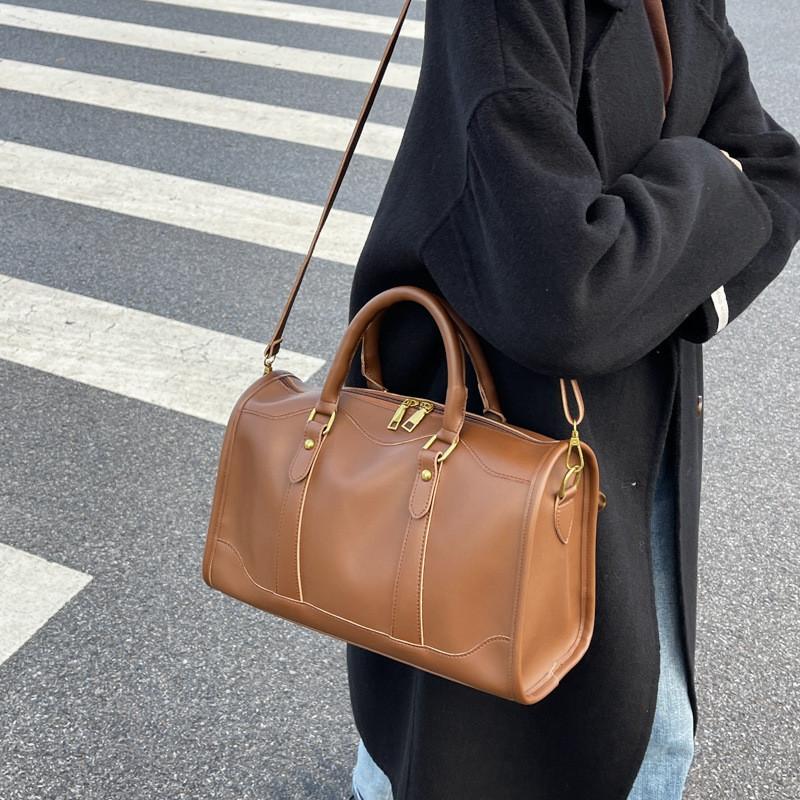 Большая женская сумка-тоут из ПУ с городским дизайном и внутренними карманами для повседневного использования, кэжуал