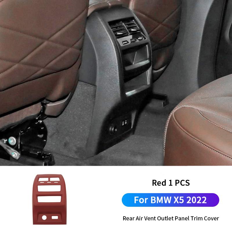 Для BMW 3 4 5 6 7 серии X3 X4 X5 X6 6GT G32 G30 G05 G07 G20 F48 G12 G11 G01 G02 рамка заднего воздуховыпускного отверстия