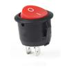 Easy Installation 12v Round Rocker Switch ONOFF 2 Pin SPST for Caravan