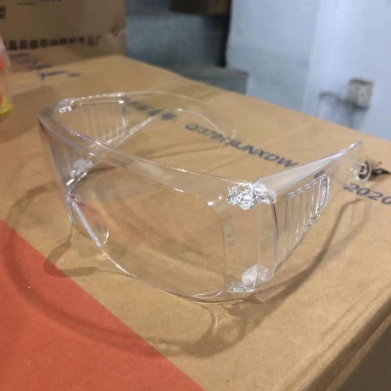 Non-polarized Blinds High Definition Transparent Multi-functional Men Women Protective Goggles Anti-fog Anti-Splash Dust Proof Safety Eyeglasses