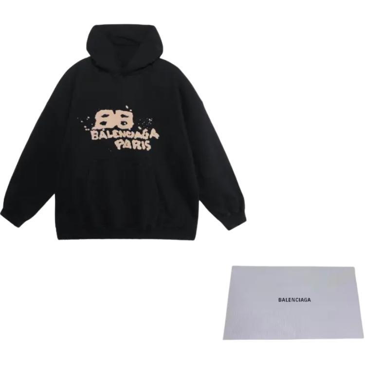 Balenciaga Sweatshirt Women's Black 620947TNVQ11059