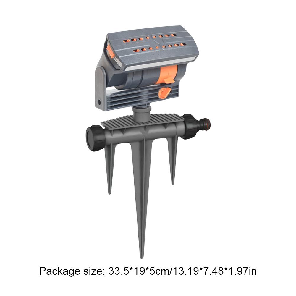 Oscillating Sprinkler Auto Lawn Swing Sprinkler 16 Nozzles Watering Irrigation System Adjustable Flow for Plants Grasses Flowers