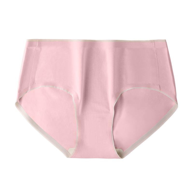 Cotton Underwear High-end Women's Underwear Seamless One-piece Breathable Underwear Mulberry Silk Antibacterial Briefs