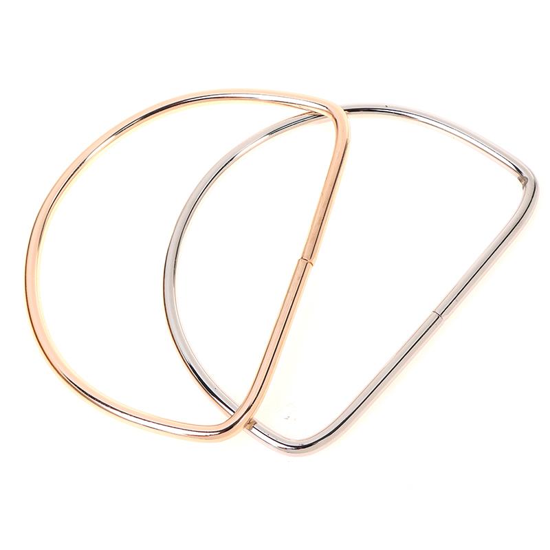 D Metal Bag Handle Handbag Strap Purse Hardware Replacement Handmade Accessories