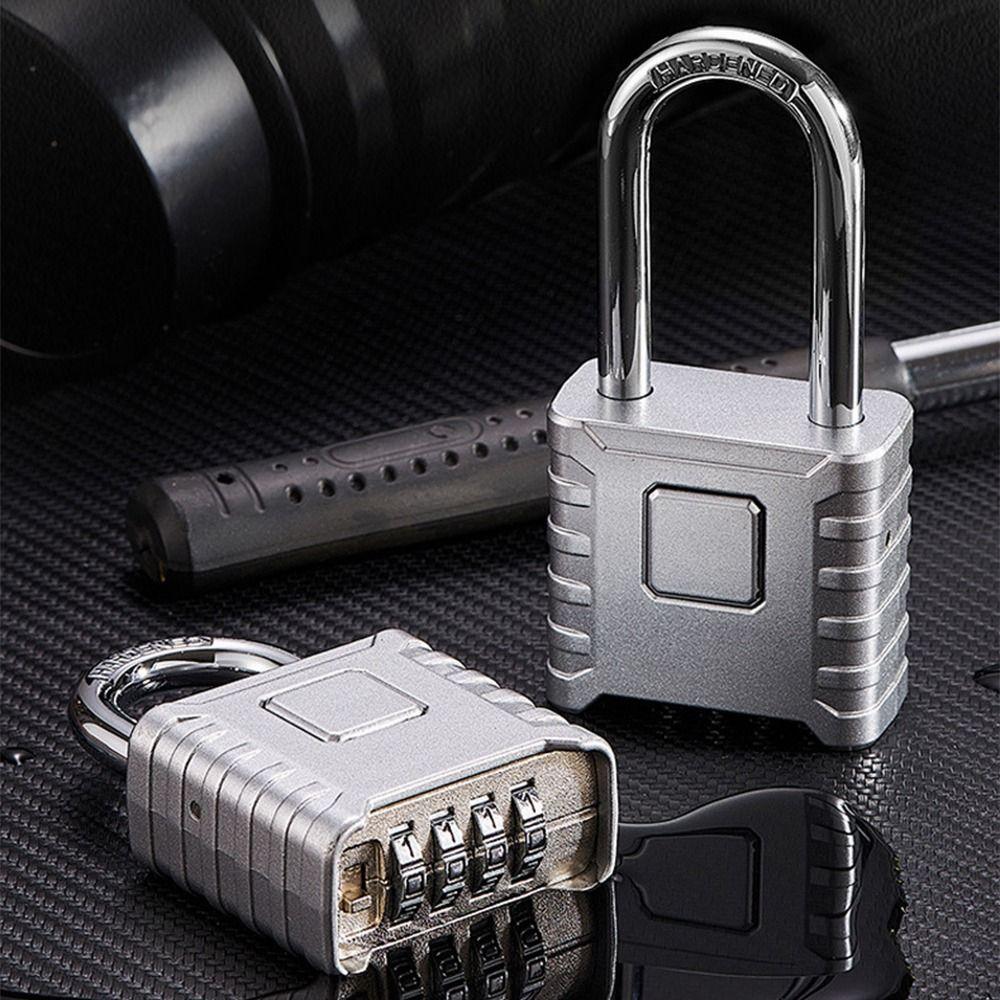Zinc Zinc Alloy Password Code Locks 4-Digit Number Drawer Cabinet Lock Combination Padlock School Gym Locker