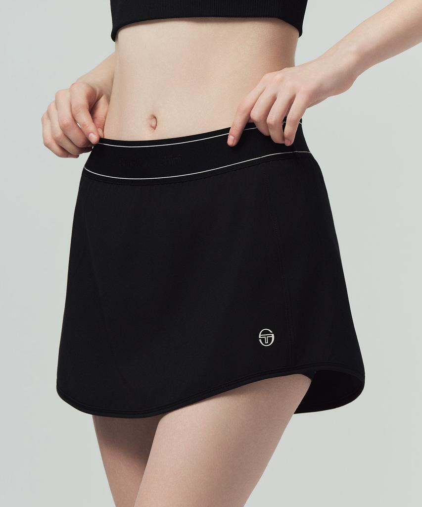 SERGIO TACCHINI W Легкая тканая юбка (черный)