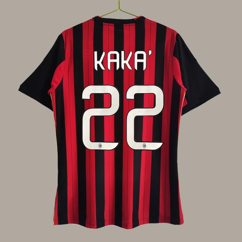 AC Milan Кака Париж футбольная майка Испания Франция Бразилия Чемпионат мира ретро-майка Ретро-майка