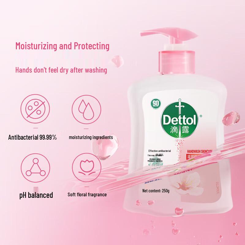Dettol Antibacterial Hand Wash & Hand Cream Set