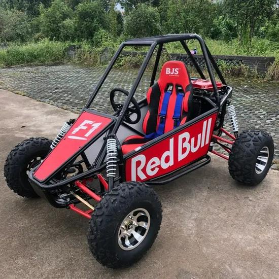 180cc Jungle Off-Road Kart: Single ATV UTV Motorcycle for Adults