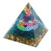 Положительная энергия Кристалл Пирамида Кристалл Эпоксидная Исцеление Кристалл Пирамиды для Медитации Удачи
