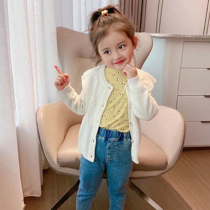 Baby Girl Blouses Long Sleeves Stylish Version for 4-6 Years Old