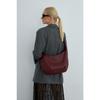 Claret Red Women's Long Strap Shoulder And Crossbody Bag