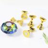 1Set Magnetic Nail Holder Practice Training Display Stand Acrylic Crystal Holders Alloy False Nail Tip Salon DIY Manicure Tools