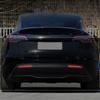 2PCS For Tesla Model Y Rear Fog Lamp Brake Light Dynamic Turn Signal Reflector LED Bumper Light Car Tuning Accessories