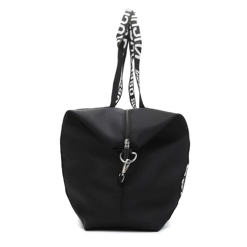 Большая вместительная сумка-тоут, новая женская холщовая сумка-оксфорд, дорожная сумка через плечо, большая сумка