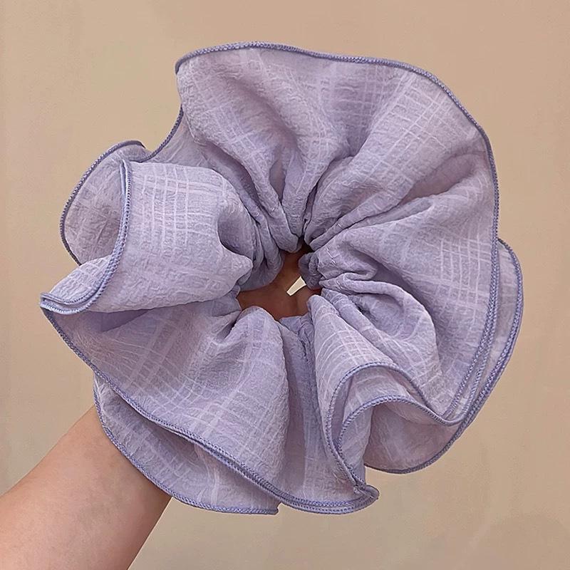French-Korean Double-Layer Ballet Lace Extra Large Hair Scrunchie
