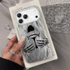 Skull Hand Hug Case for iPhone 17 Pro Max, 16 Pro, 15, 14 - High-End, Niche Design