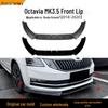 Skoda Octavia MK3.5 (2018-2020) Комплект переднего спойлера-губы