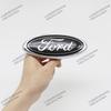 Автомобильная наклейка Ford 14,7 см Наклейка с логотипом на переднюю решетку Наклейка с логотипом с застрявшей ногой Для Fute Focus mk2 mk3 Fiesta mk7 Ranger Mondeo