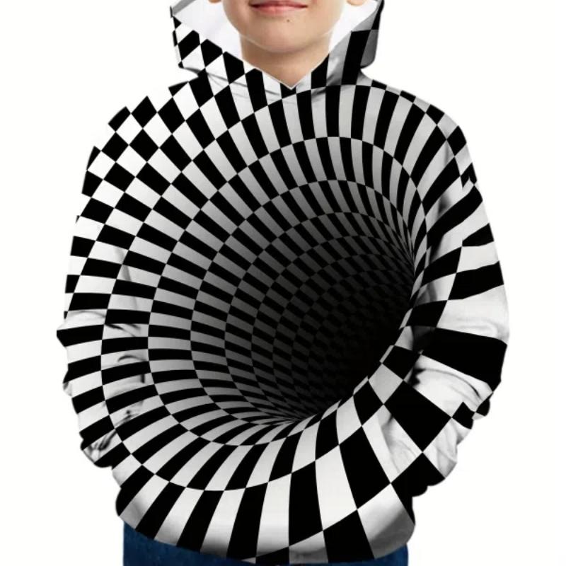 Красочная толстовка с пламенем, одежда для мальчиков, топы, осенне-зимние детские толстовки с капюшоном для мальчиков и девочек, пуловер, модная детская одежда