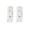 2Pcs Refrigerator LED Light Strip Bar Replacement Freezer Refrigerator Light Strip Bar Repair Part