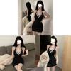 Street Style Diamond Embellished Sleeveless Dress With Turtleneck For Elegant Women