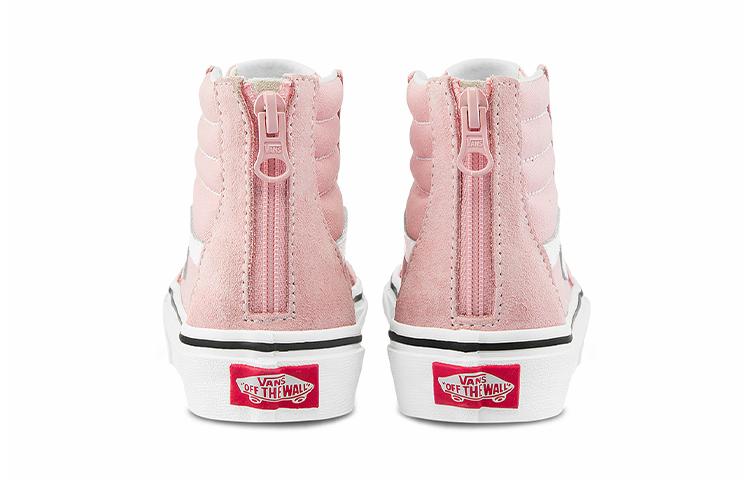 Vans SK8 Повседневные Высокие Детские Скейтбордические Кроссовки Розовые Для Детей Возрастом 3 7 Лет VN0A4BUX9AL