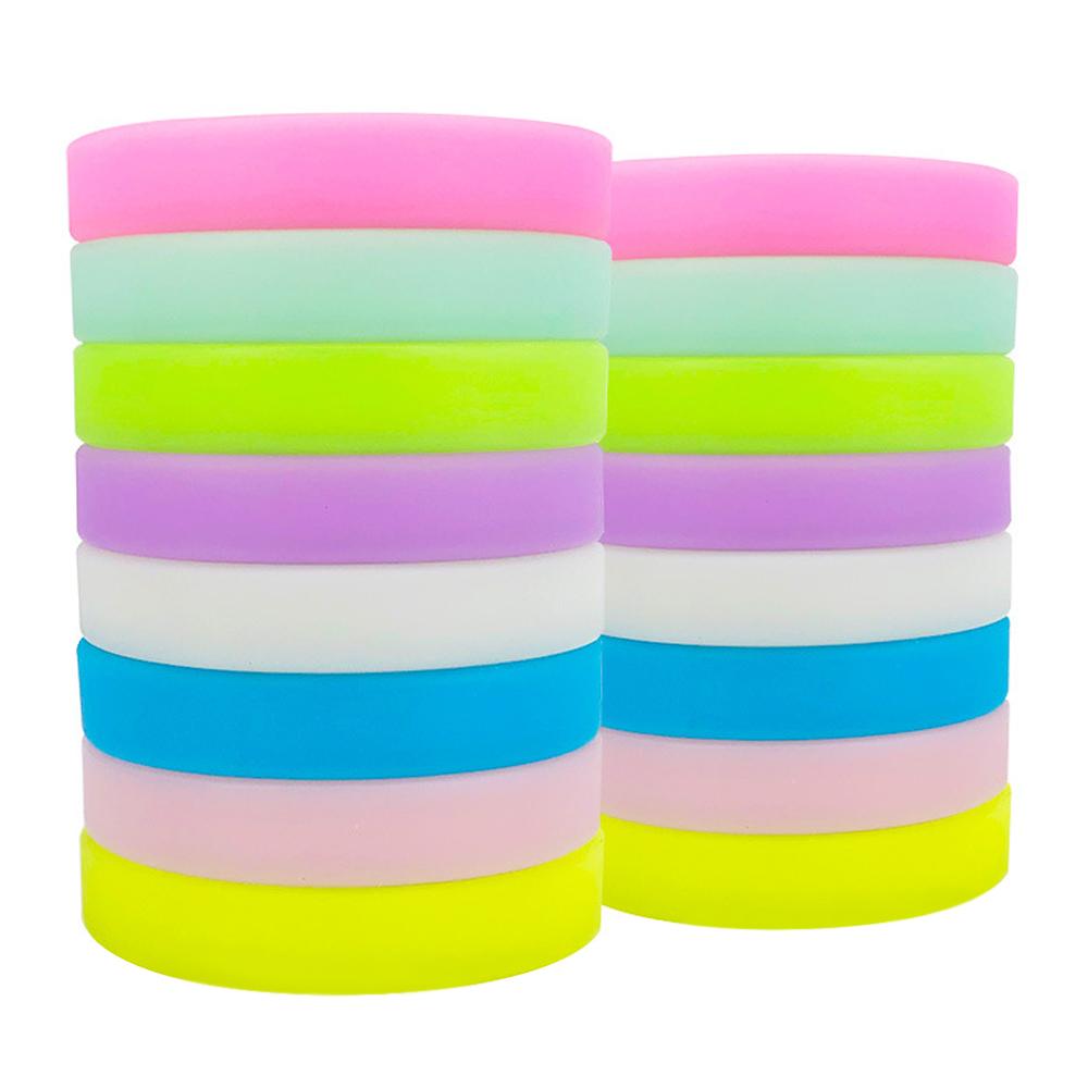 Rubber Luminous Bracelet Luminous Rubber Bangle Fashion Jewelry Silicone Bracelet Unisex