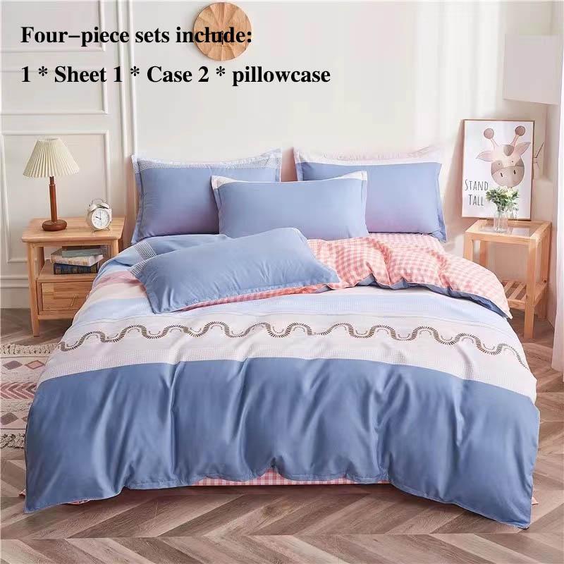 Кровать, состоящая из четырех частей, была с рукавами в комплекте, 1,8 метра, 2 метра, кровать в стиле Qingxianjie, домашнее постельное белье