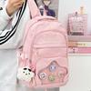 School Bag New High-value College Style Fresh and Sweet Backpack Junior High School Students Lightweight Travel Backpack