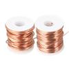 1 рулон медной проволоки, долговечная, легко режется, гибкая медная проволока для изготовления ювелирных изделий, садовых поделок
