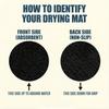 Nonslip Faucet Mat Customizable Kitchen Sink Mat Splash Guard Quick Drying For Soap Dispenser Lock Moisture Effectively